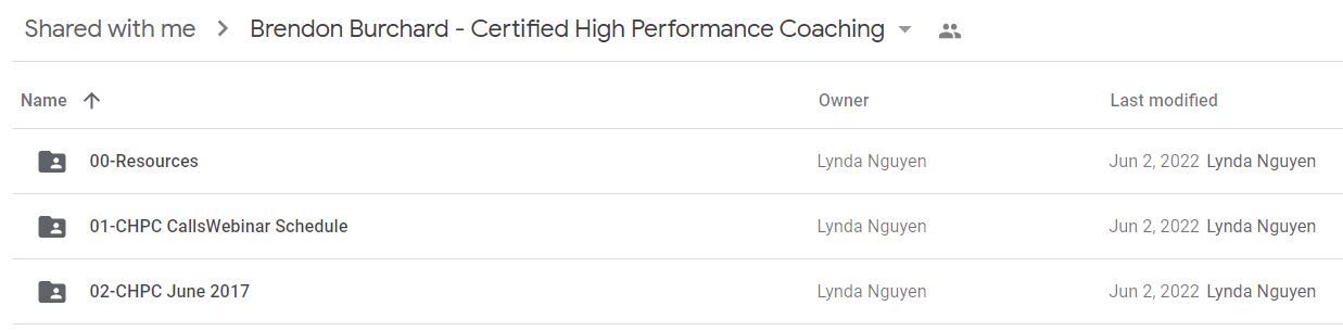 Brendon Burchard - Certified High Performance Coaching