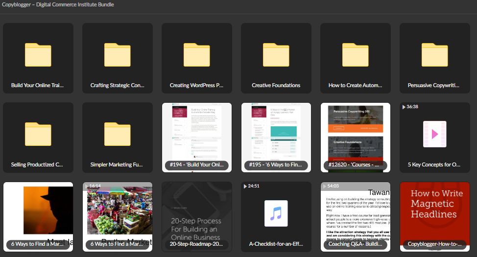 Copyblogger - Digital Commerce Institute Bundle