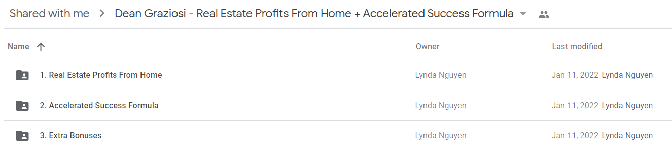 Dean Graziosi - Real Estate Profits From Home + Accelerated Success Formula