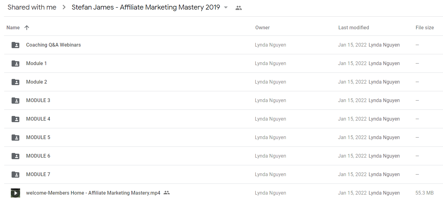 Stefan James - Affiliate Marketing Mastery 2019