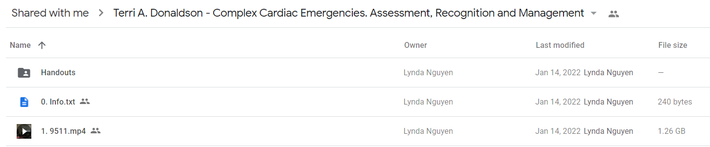 Terri A. Donaldson - Complex Cardiac Emergencies. Assessment, Recognition and Management