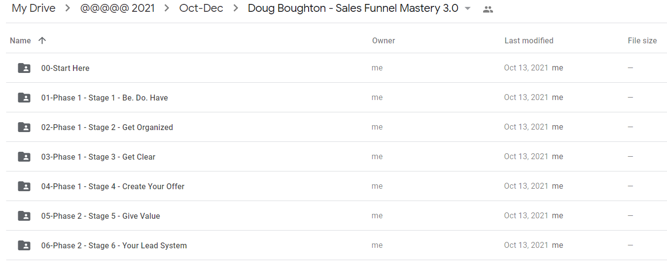 Doug Boughton - Sales Funnel Mastery 3.0