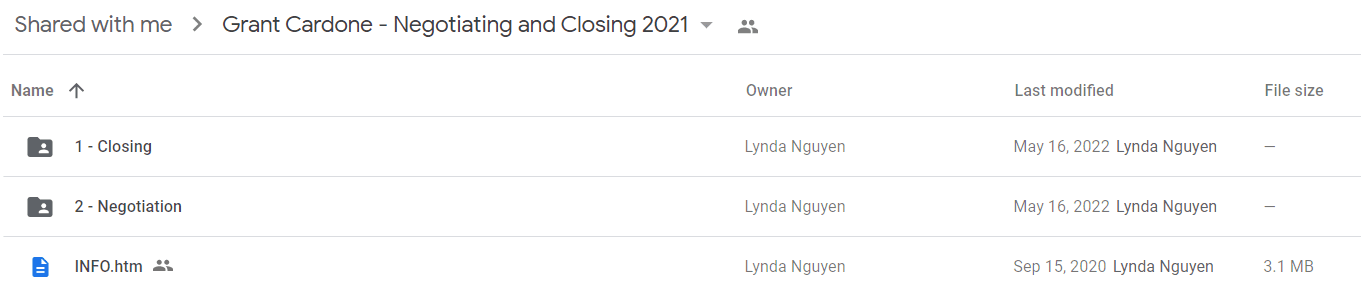 Grant Cardone - Negotiating and Closing 2021