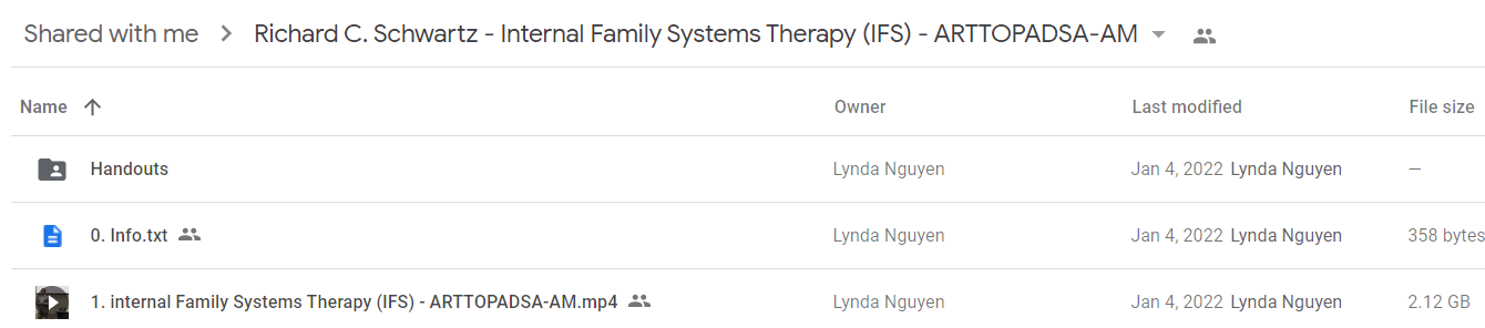 Richard C. Schwartz - Internal Family Systems Therapy (IFS) - ARTTOPADSA-AM