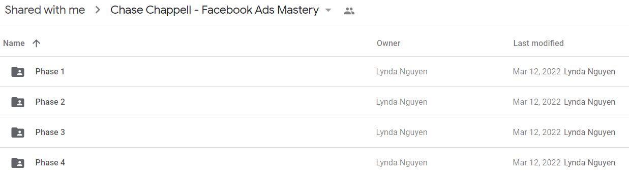 Chase Chappell - Facebook Ads Mastery