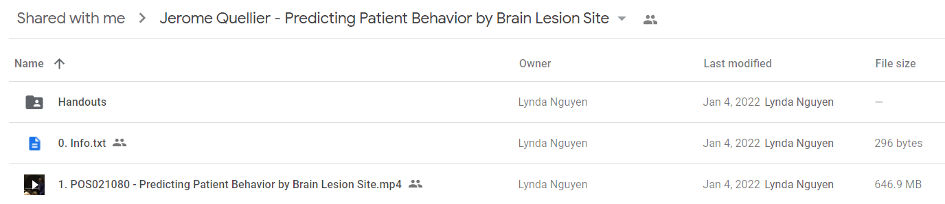 Jerome Quellier - Predicting Patient Behavior by Brain Lesion Site