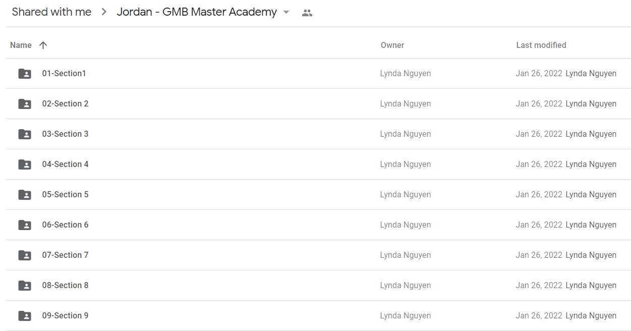 Jordan - GMB Master Academy