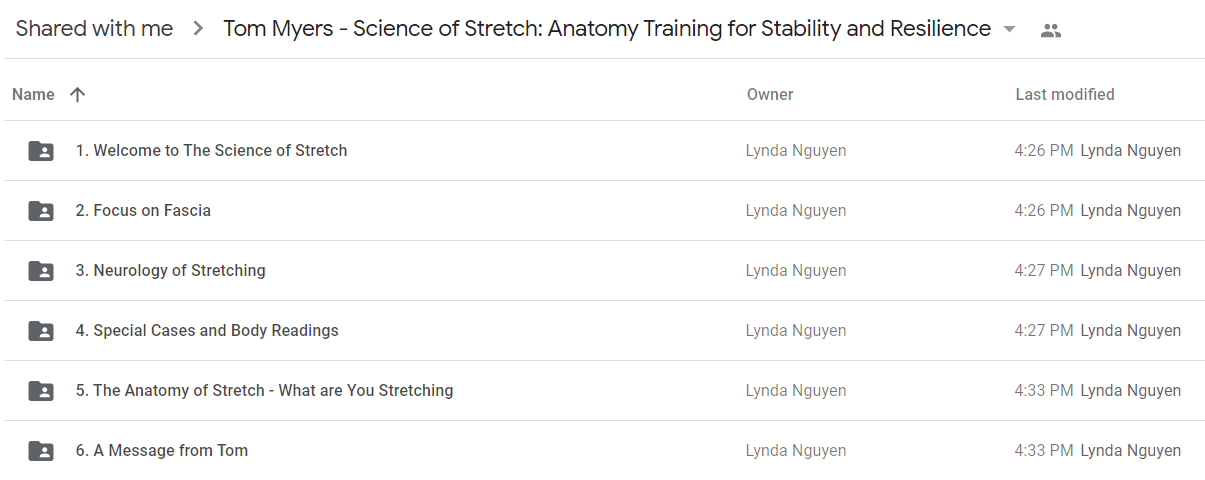 Tom Myers - Science of Stretch Anatomy Training for Stability and Resilience