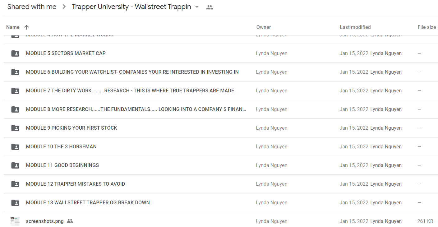 Trapper University - Wallstreet Trappin