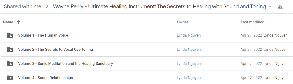 Wayne Perry - Ultimate Healing Instrument The Secrets to Healing with Sound and Toning