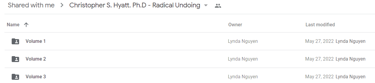 Christopher S. Hyatt. Ph.D - Radical Undoing