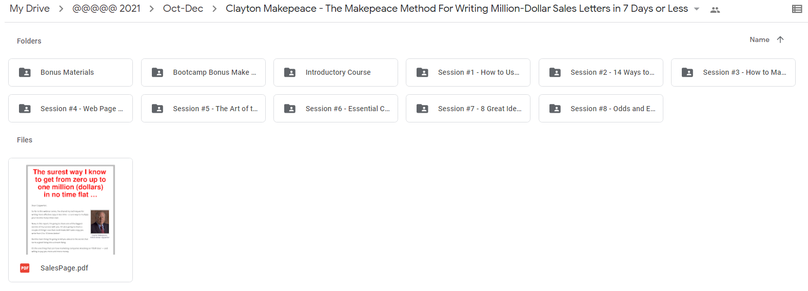 Clayton Makepeace - The Makepeace Method For Writing Million-Dollar Sales Letters in 7 Days or Less