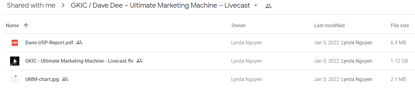 GKIC Dave Dee – Ultimate Marketing Machine – Livecast