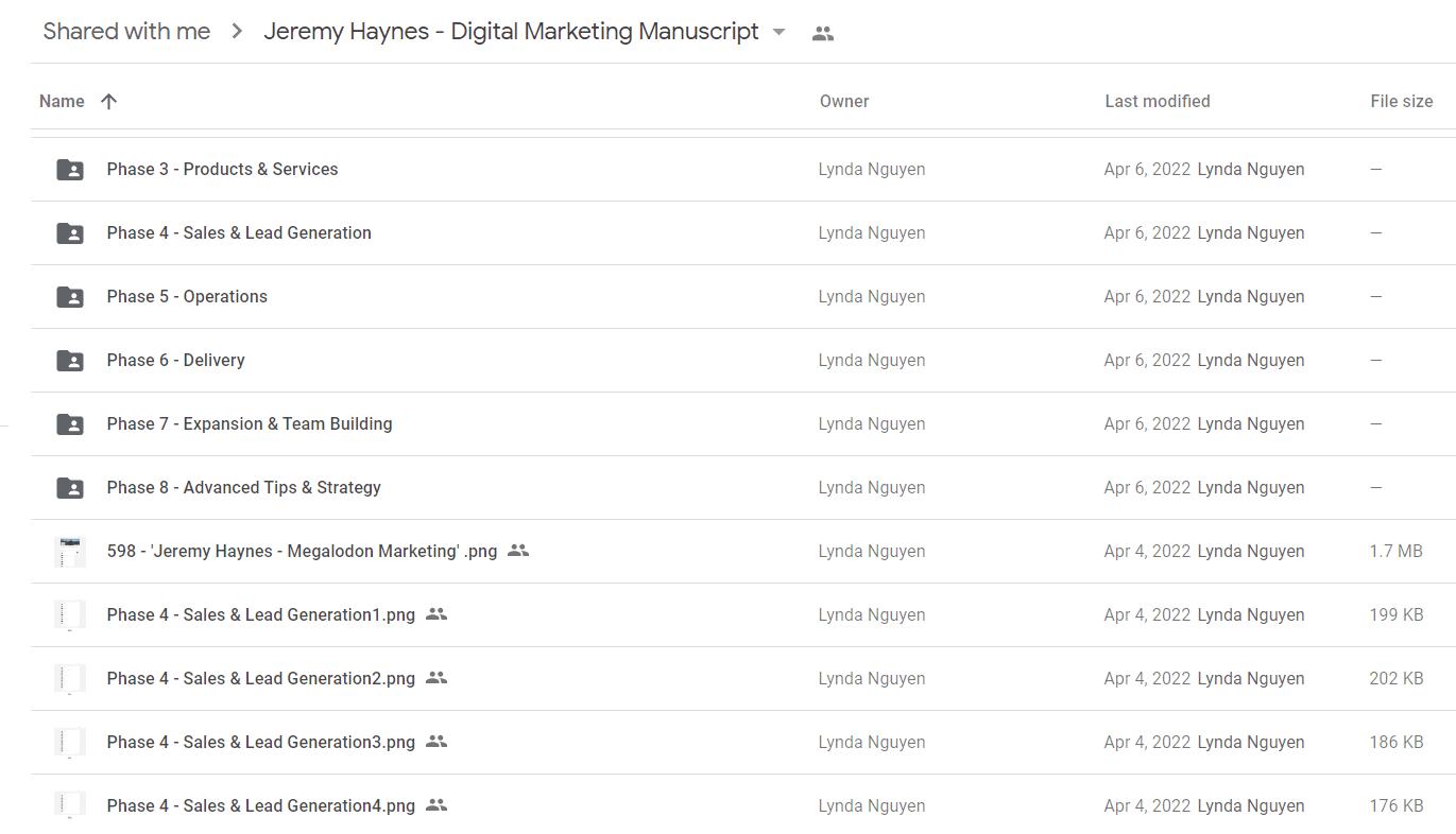 Jeremy Haynes - Digital Marketing Manuscript