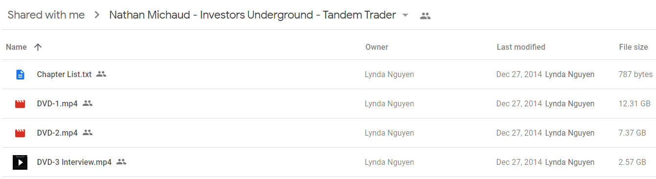 Nathan Michaud - Investors Underground - Tandem Trader