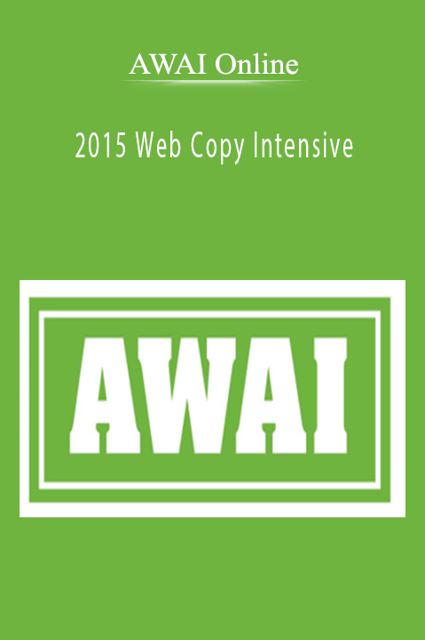 AWAI Online – 2015 Web Copy Intensive