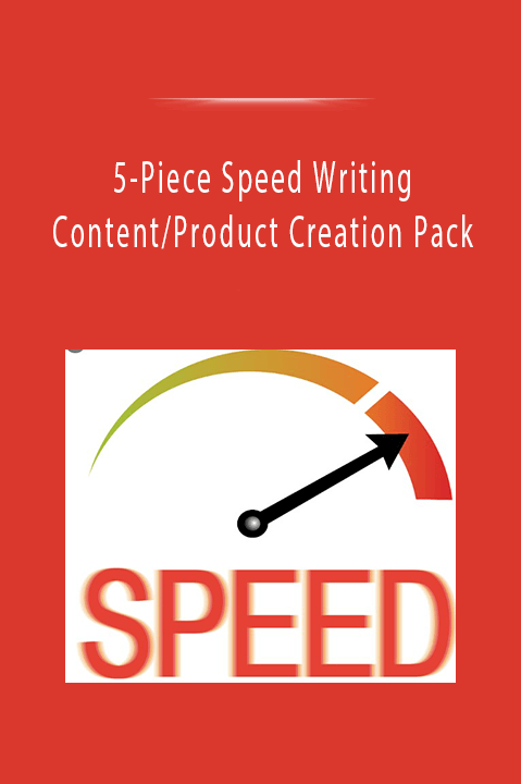 5–Piece Speed Writing & Content/Product Creation Pack