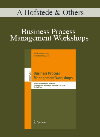 Business Process Management Workshops – A Hofstede & Others