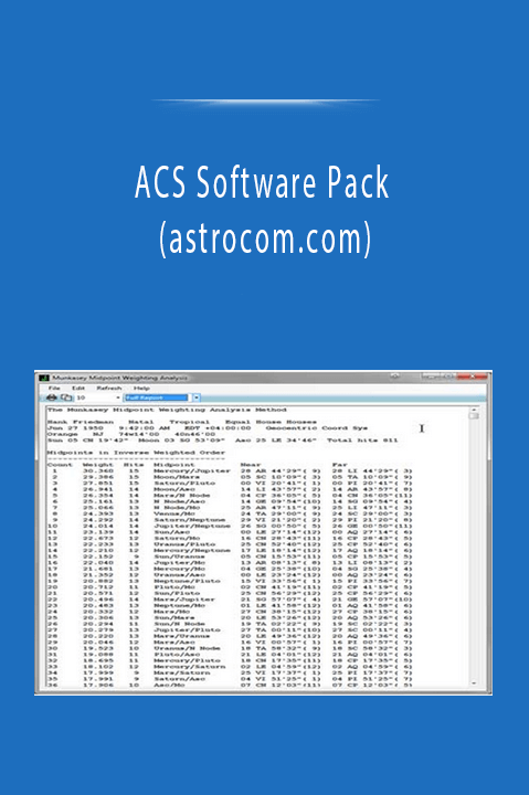 ACS Software Pack (astrocom.com)