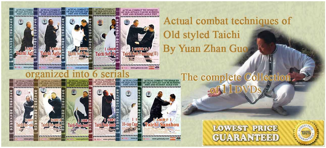 Actual Combat Techniques Of Old - Styled Taichi Complete Series