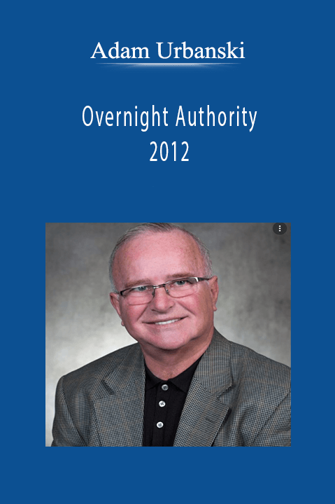 Adam Urbanski - Overnight Authority 2012