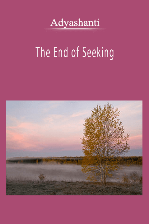 Adyashanti - The End of Seeking