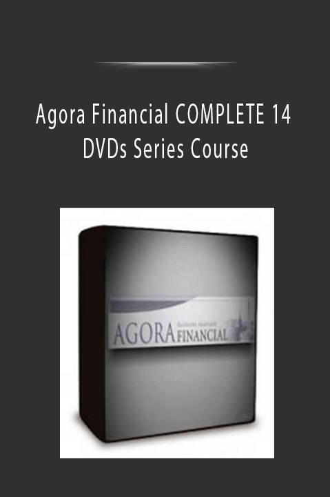 Agora Financial COMPLETE 14 DVDs Series Course