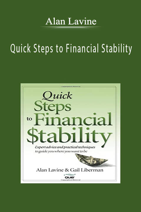 Quick Steps to Financial Stability – Alan Lavine