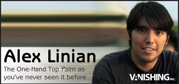 Alex Linian - One Hand Top Palm