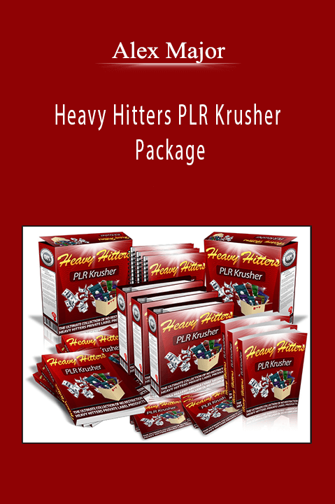 Alex Major - Heavy Hitters PLR Krusher Package