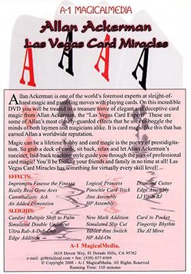 Allan Ackerman - Las Vegas Card Miracles