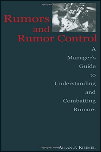 Allan J.Kimmel - Rumors & Rumor Control