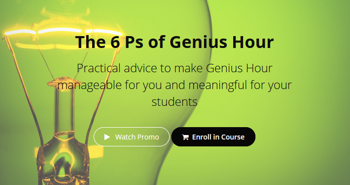 Andi McNair - The 6 Ps of Genius Hour