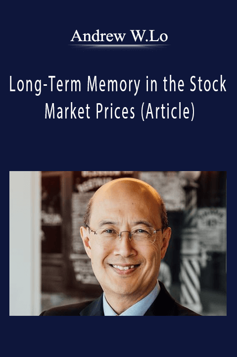 Andrew W.Lo - Long-Term Memory in the Stock Market Prices (Article)