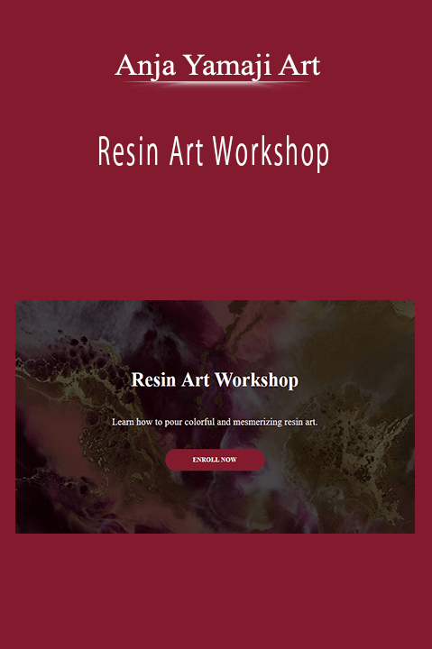 Anja Yamaji Art - Resin Art Workshop