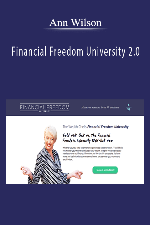 Financial Freedom University 2.0 – Ann Wilson