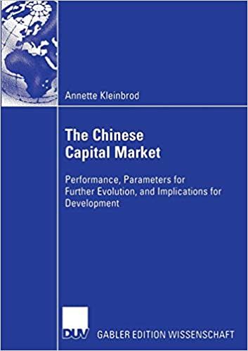 Annette Kleinbrod - The Chinese Capital Market