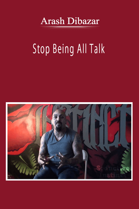 Arash Dibazar - Stop Being All Talk