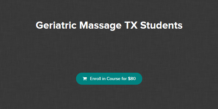 Ariana Vincent - Geriatric Massage TX Students