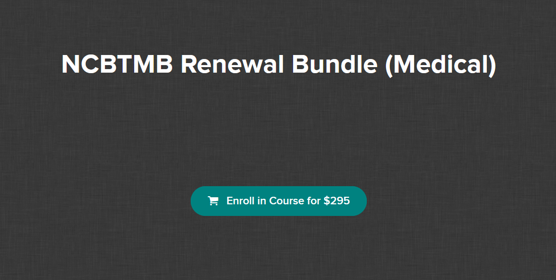 Ariana Vincent - NCBTMB Renewal Bundle (Medical)