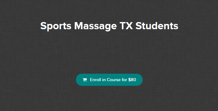 Ariana Vincent - Sports Massage TX Students