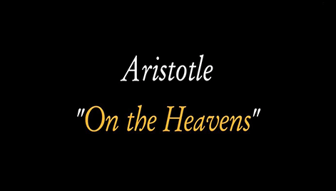 Aristotle - On the Heavens