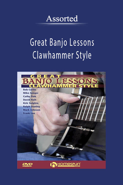 Great Banjo Lessons Clawhammer Style – Assorted