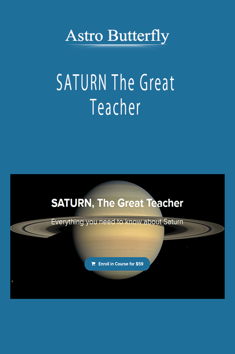 Astro Butterfly - SATURN The Great Teacher