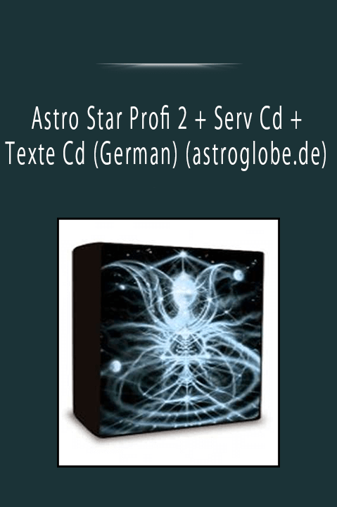 Astro Star Profi 2 + Serv Cd + Texte Cd (German) (astroglobe.de)