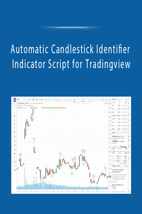 Automatic Candlestick Identifier Indicator Script for Tradingview