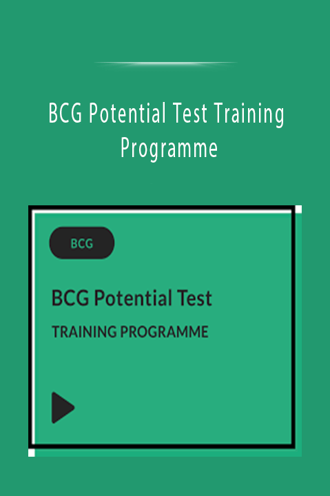 BCG Potential Test Training Programme