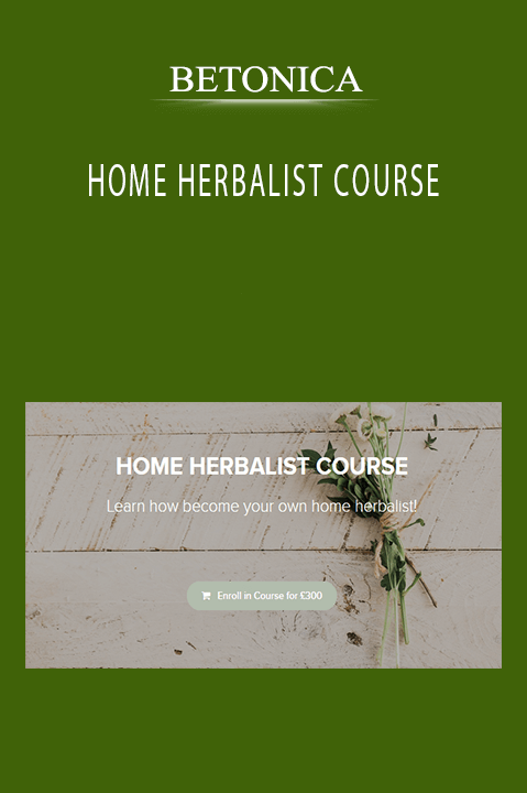 BETONICA - HOME HERBALIST COURSE