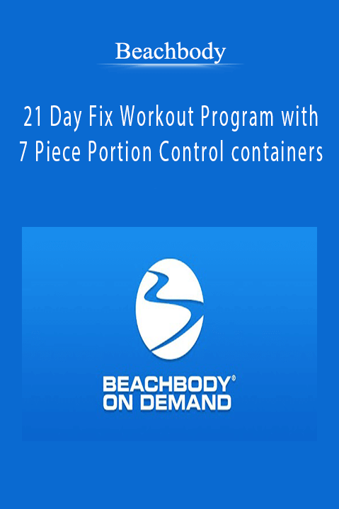 Beachbody 21 Day Fix Workout Program with 7 Piece Portion Control containers – Beachbody