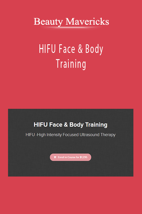 Beauty Mavericks - HIFU Face & Body Training